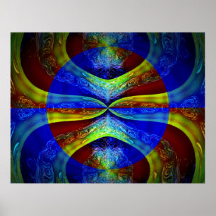 Psychic Yoga Poster