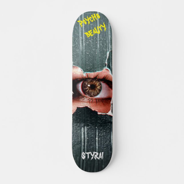 PSYCHO BEAUTY SKATEBOARD (Front)