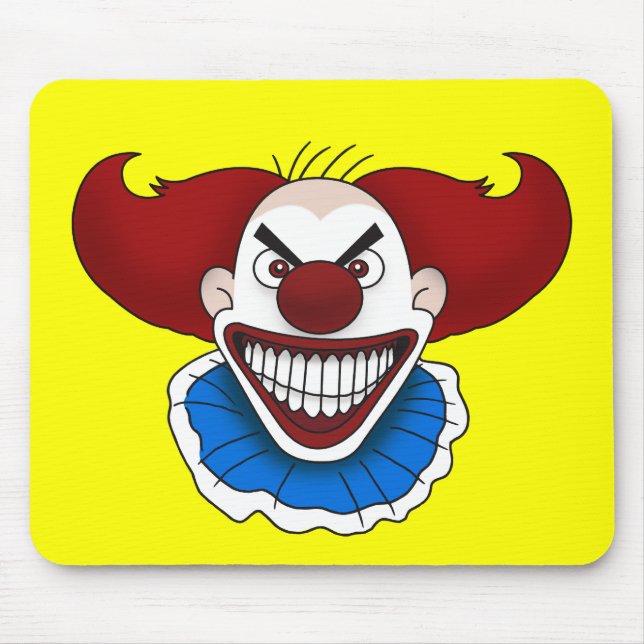 Psycho Clown Mousepad (Front)