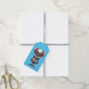 Psycho Clown - Plain - can customise Gift Tags