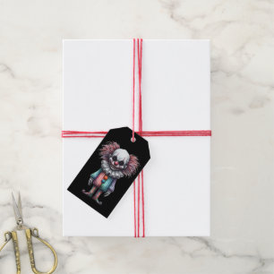 Psycho Clown - Plain - can customize Gift Tags
