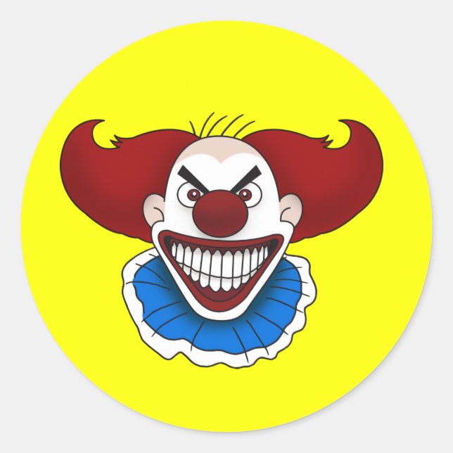 Psycho Clown Stickers (Front)
