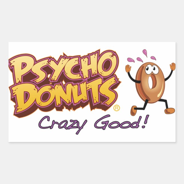 Psycho Doughnuts Stickers (Front)