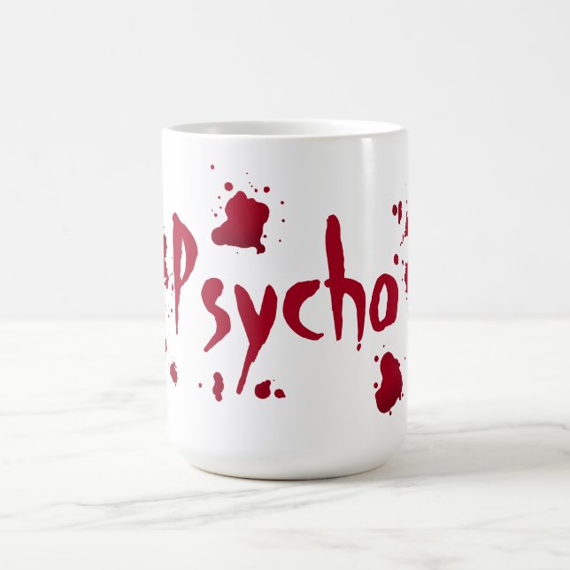 Psycho insanity Halloween Coffee Mug (Center)