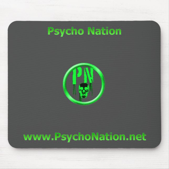 Psycho Nation Mousepad (Front)