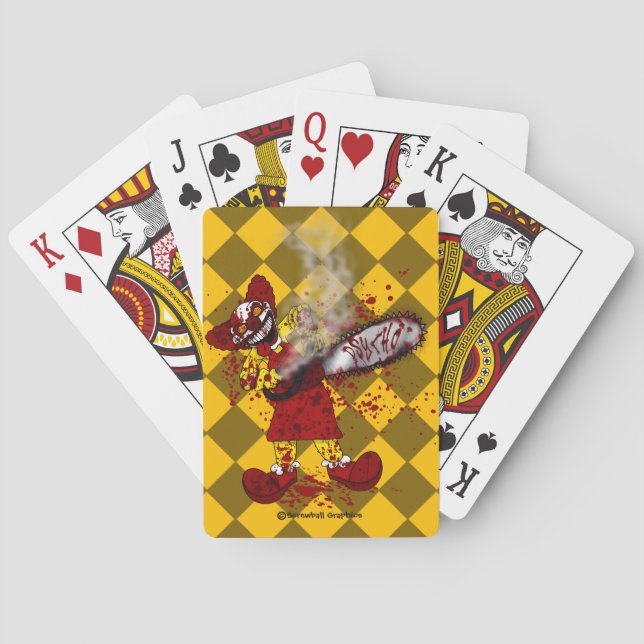 Psycho Playing Cards (Back)