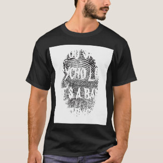 PSYCHO satire w fingerprint tee