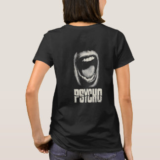 Psycho Screaming Mouth Shirt, Vintage Horror Movie T-Shirt