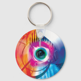 psycho sound key ring