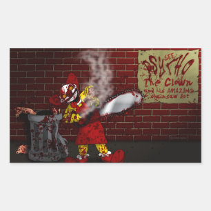 Psycho the Clown Sticker
