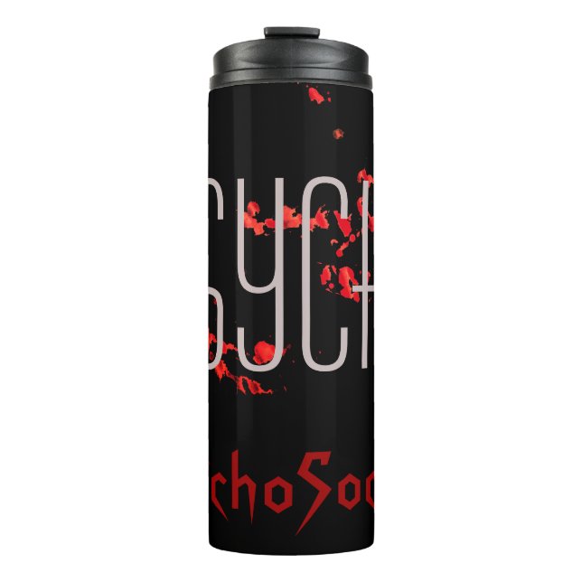 Psycho Thermal Tumbler (Front)