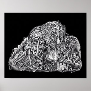 Psycho Warrior, Poster
