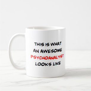 psychoanalyst, awesome coffee mug