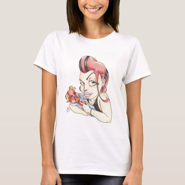 Psychobilly Mama T-Shirt (Front)