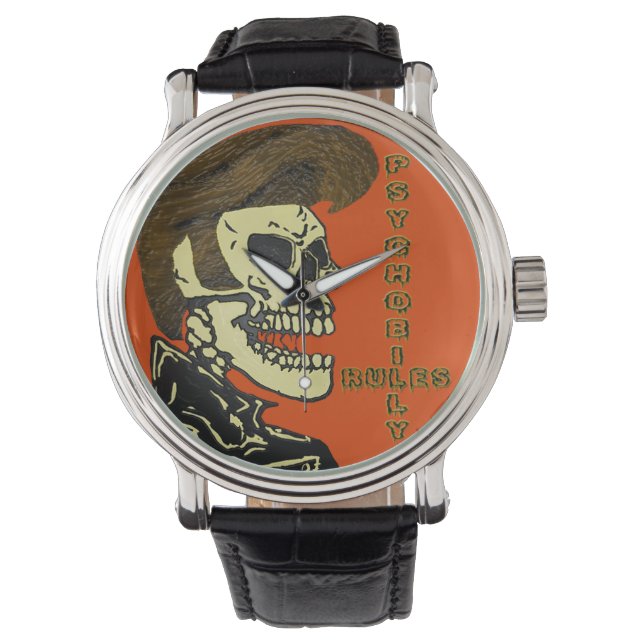Psychobilly Rules Watch (Front)