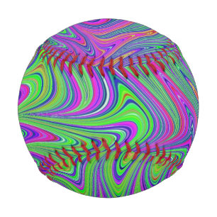 psychodelic textures baseball