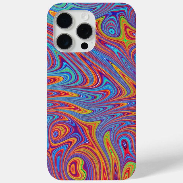 psychodelic textures Case-Mate iPhone case (Back)