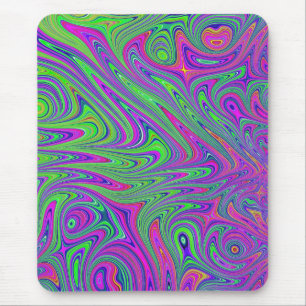 psychodelic textures mouse mat