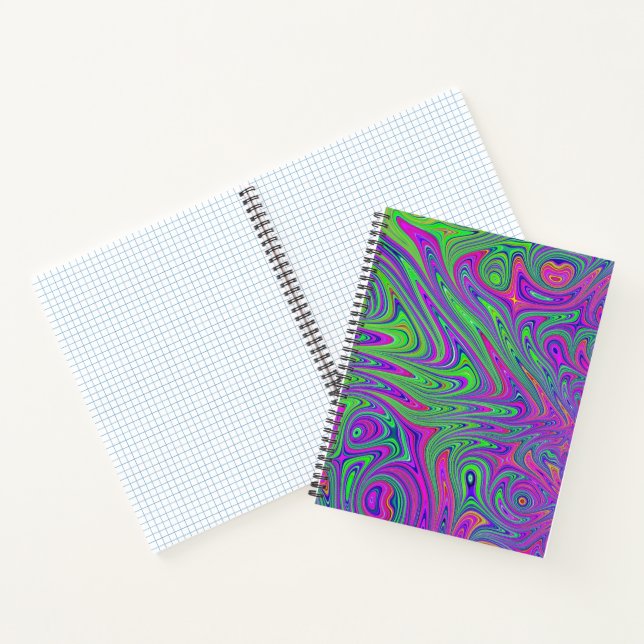psychodelic textures notebook (Inside)