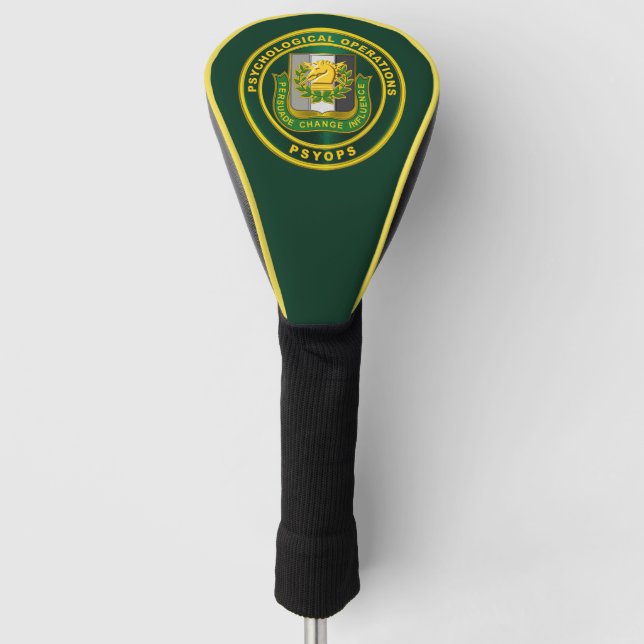 Psychological Operations PSYOPS Golf Head Cover (Front)