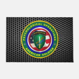 Psychological Operations Veteran Doormat