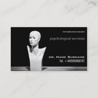 psychological services business card