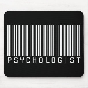 Psychologist Bar Code Mouse Mat