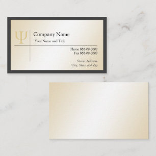 Psychologist Business Card