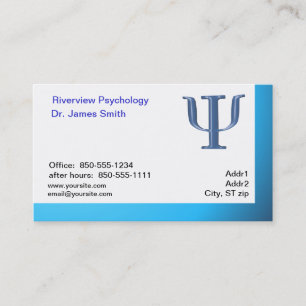 Psychologist Business Card