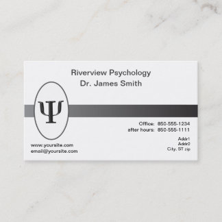 Psychologist Business Card