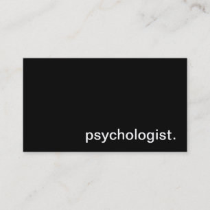 Psychologist Business Card