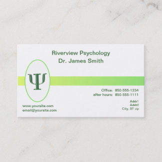 Psychologist Business Card