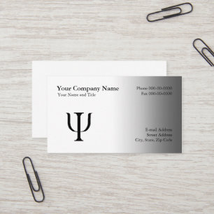Psychologist Business Card