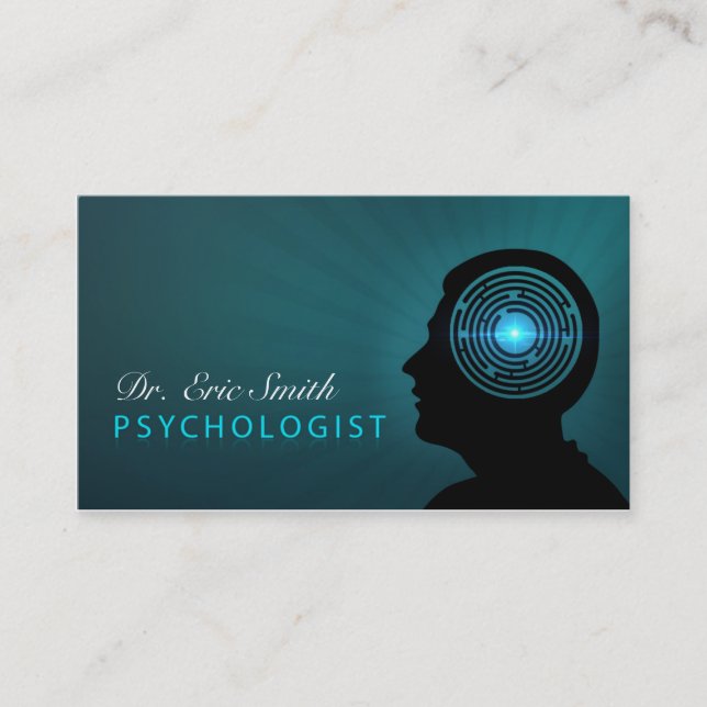 Psychologist Business Card (Front)