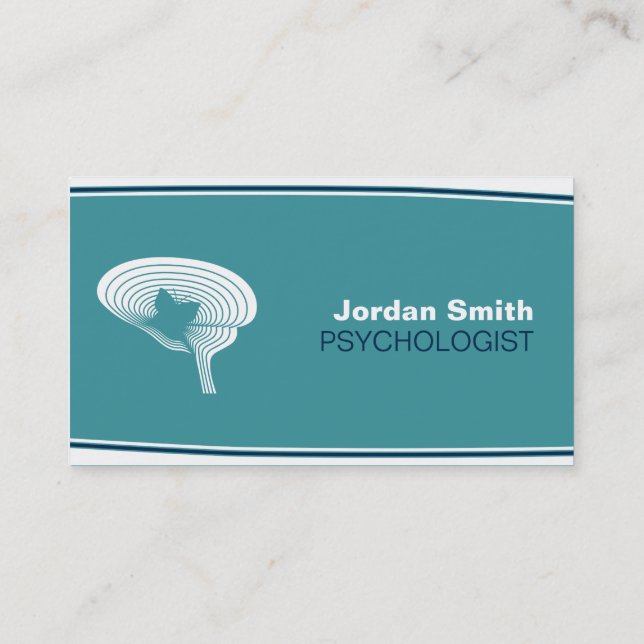 Psychologist Business Card (Back)