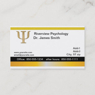 Psychologist Business Card