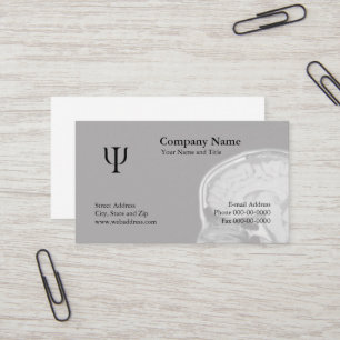 Psychologist Business Card