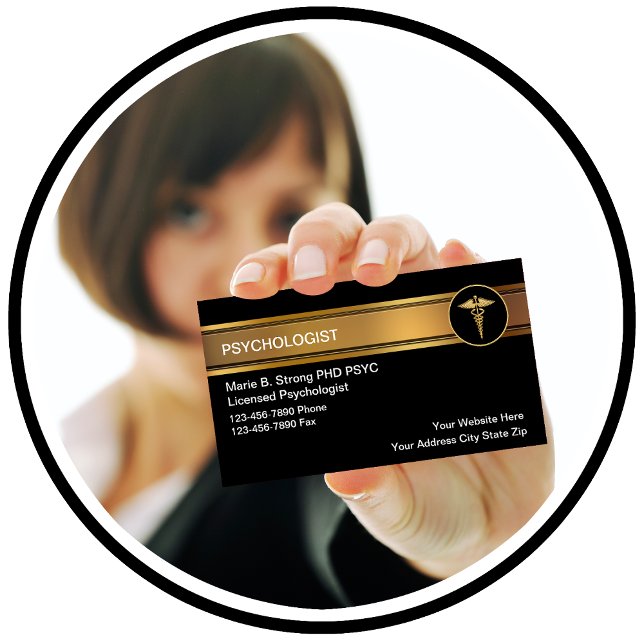 Psychologist Business Cards (Creator Uploaded)