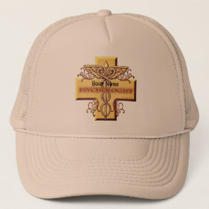 Psychologist Caduceus  Hat