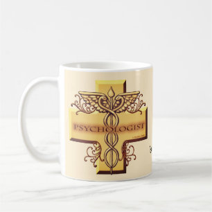 Psychologist Caduceus mug