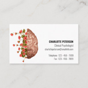 Psychologist & Counsellor Business Card