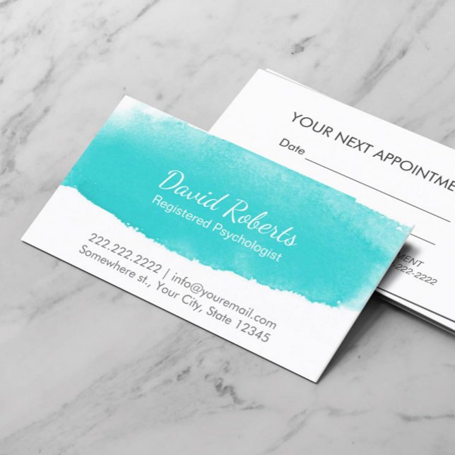 Psychologist Counselor Watercolor Appointment (Creator Uploaded)