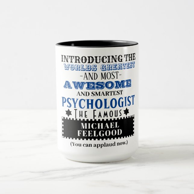 PSYCHOLOGIST Funny Gift Mug (Center)