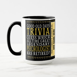 Psychologist Funny Personalised Retired, Retired Mug