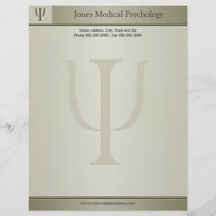 Psychologist Letterhead