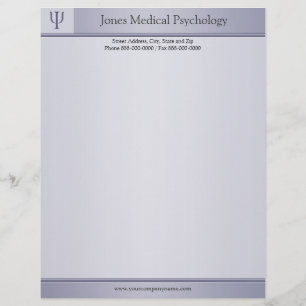 Psychologist Letterhead