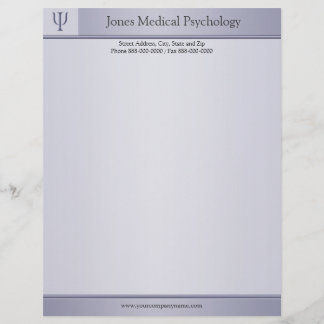 Psychologist Letterhead