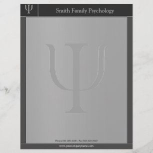 Psychologist Letterhead