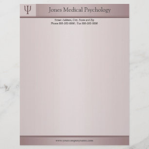 Psychologist Letterhead