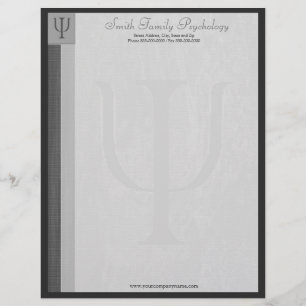Psychologist Letterhead